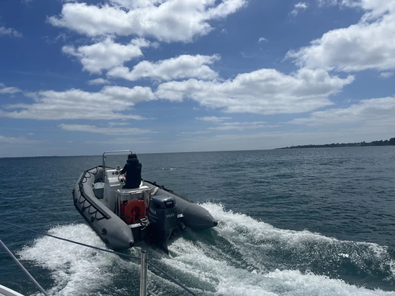 Bareboat Rental RIB Zodiac with a boat licence