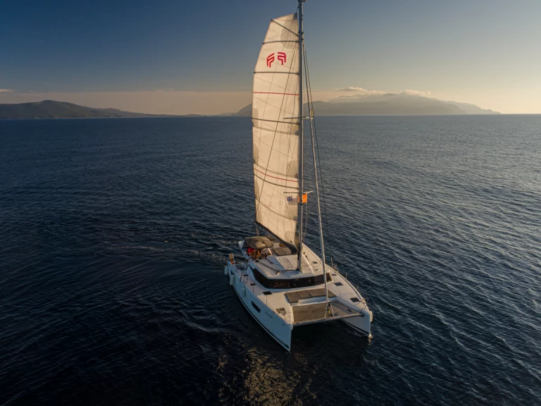 Bareboat Rental Catamaran Fountaine Pajot with a boat licence