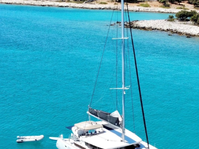 Lagoon Lagoon 450 Sport Top charter bareboat or captained in  Punat