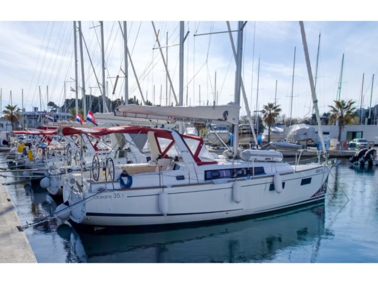 Bénéteau Oceanis 35.1 charter bareboat or captained in  Split