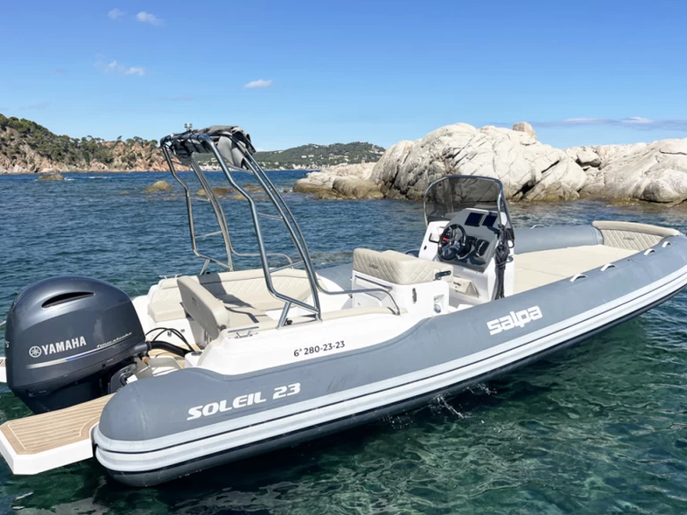 Rent a Salpa Salpa Soleil 23 Marina de Palamós