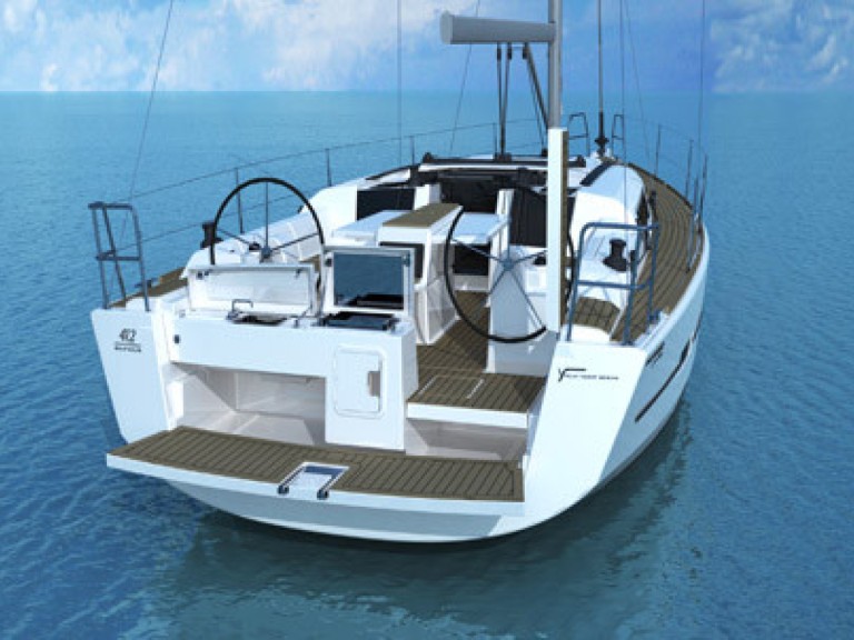 Bareboat Rental Sailboat Dufour with a boat licence