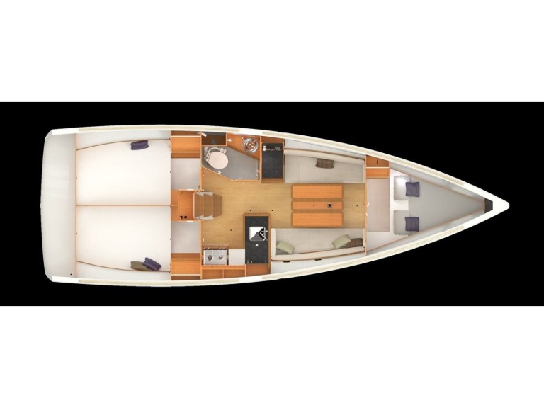 Sailboat rental with or without captain Jeanneau Volos