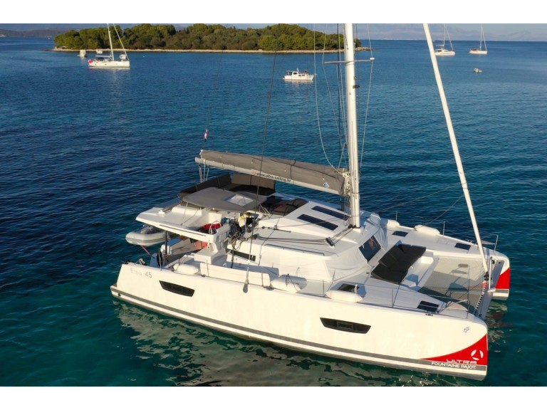 Fountaine Pajot Elba 45 charter bareboat or captained in  Seget Donji