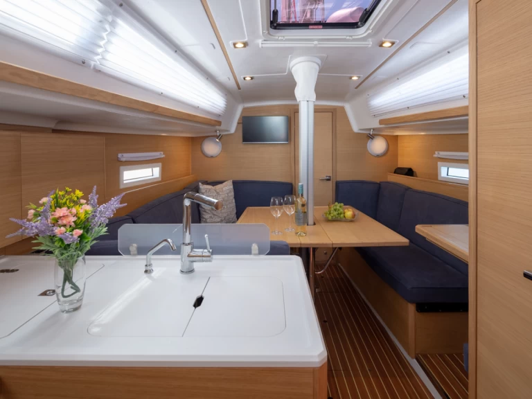 Elan E4 charter bareboat or captained in  Betina