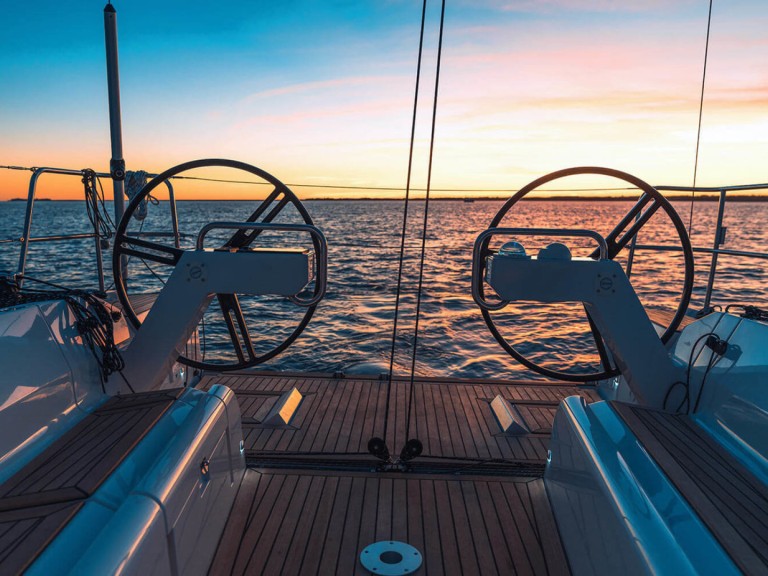 Elan E4 charter bareboat or captained in  Betina