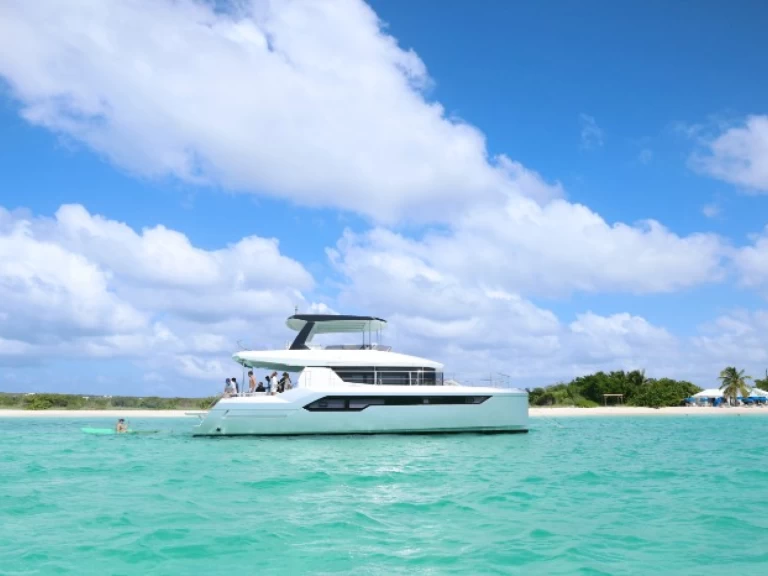 Robertson and Caine Leopard 53 PC charter bareboat or captained in  Marigot