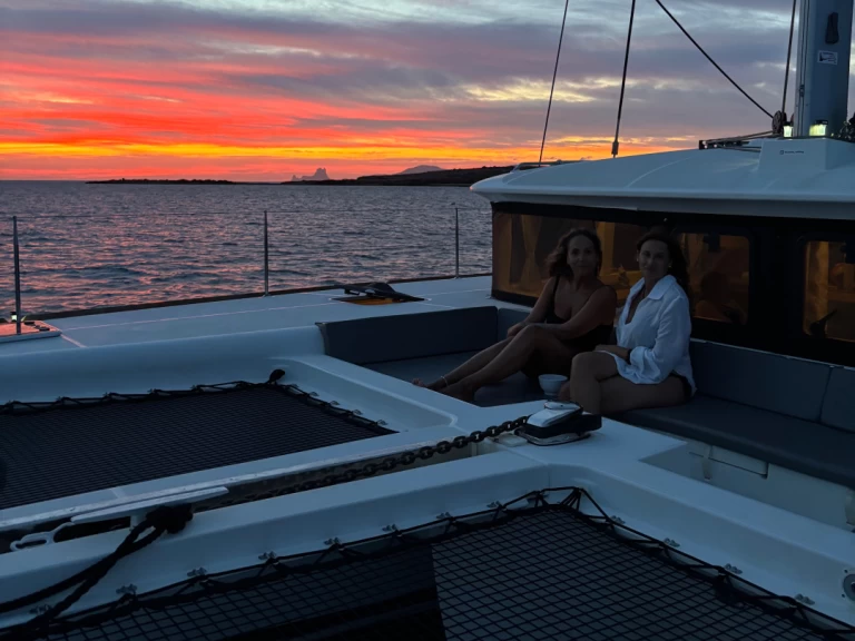 Catamaran rental with or without captain Lagoon Marina Ibiza