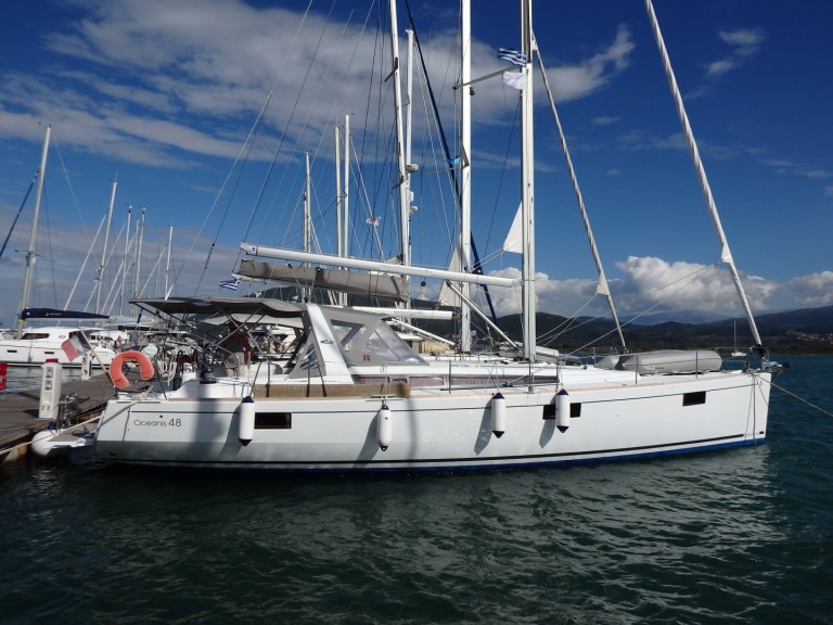 Bénéteau Oceanis 48 charter bareboat or captained in  Lefkáda