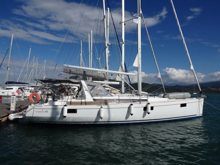 Bénéteau Oceanis 48 charter bareboat or captained in  Lefkáda
