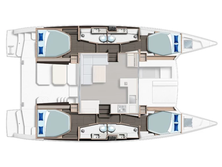 Yacht charter Lefkáda cheap Sunsail 424/4/4