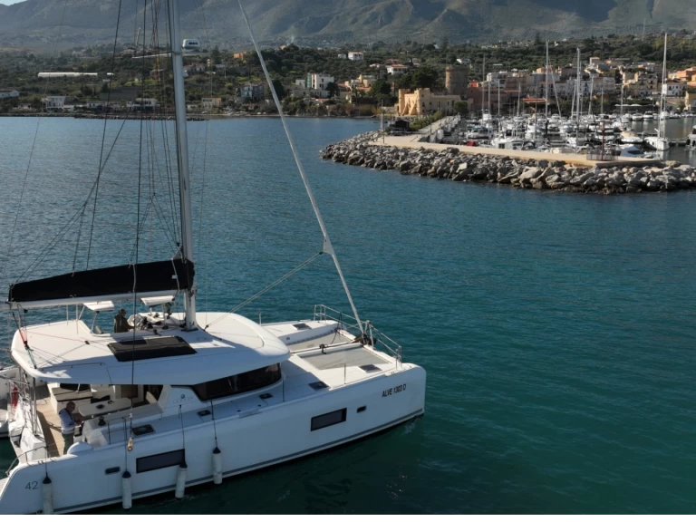 Lagoon Lagoon 42 charter bareboat or captained in  Castellammare del Golfo