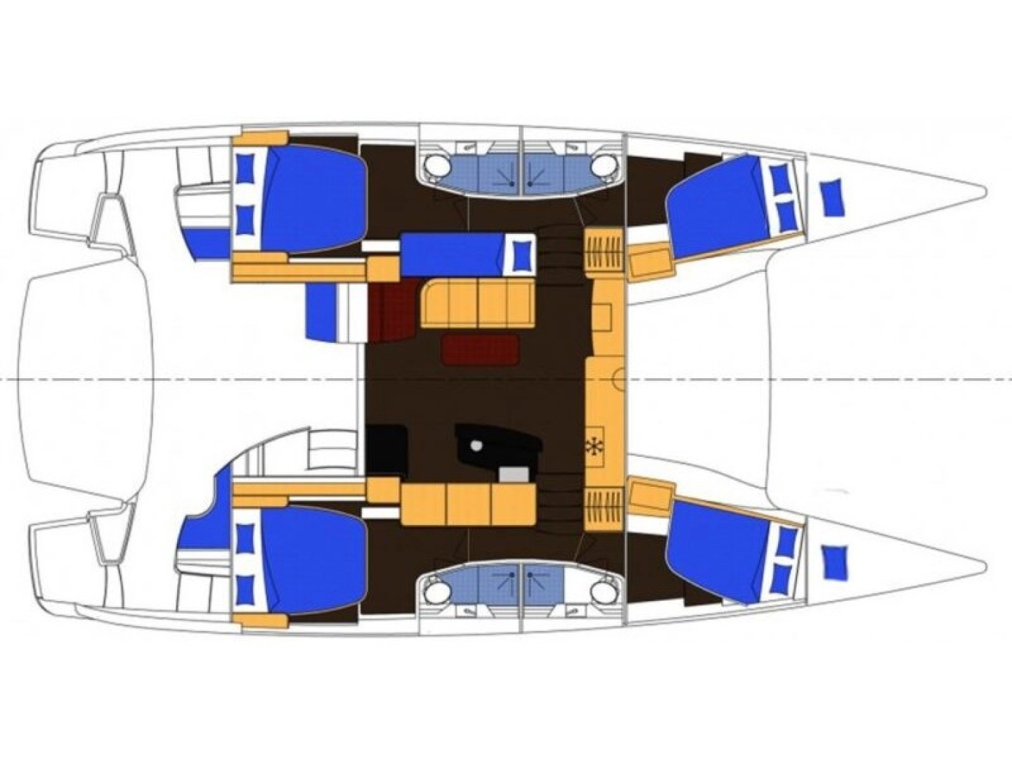 Catamaran for rent Porto-Vecchio at the best price