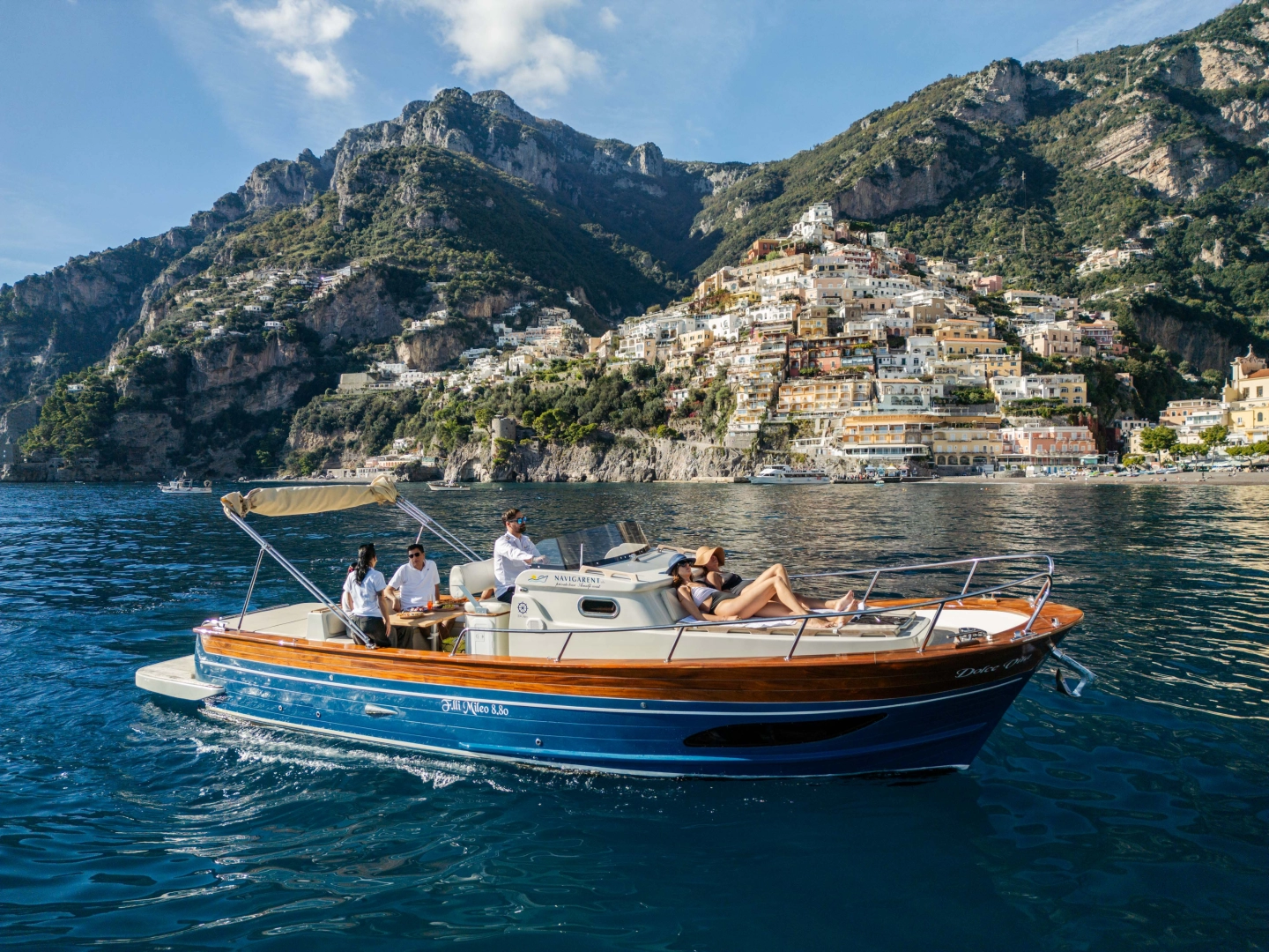 Motorboat rental in Salerno - fratelli mileo Gozzo Campano Sport Cruiser 