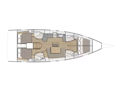 Sailboat rental with or without captain Bénéteau Marmaris (district)