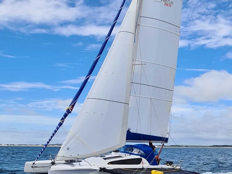 Bareboat Rental Catamaran ASTUS  BOAT with a boat licence