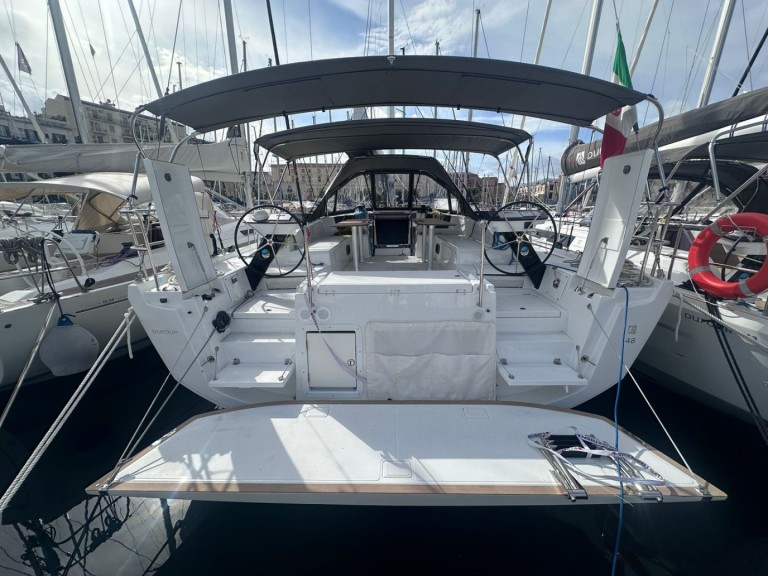Sailboat rental with or without captain Dufour Palermo