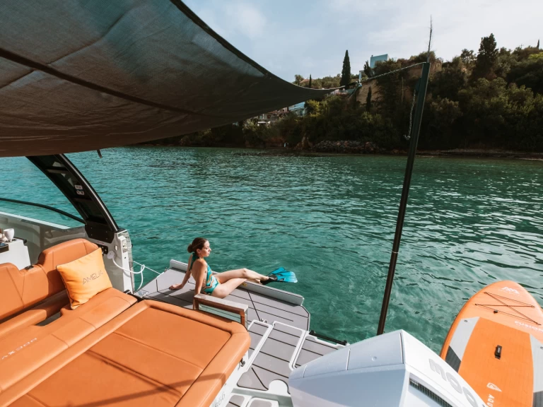 Bareboat Rental Motorboat Saxdor with a boat licence