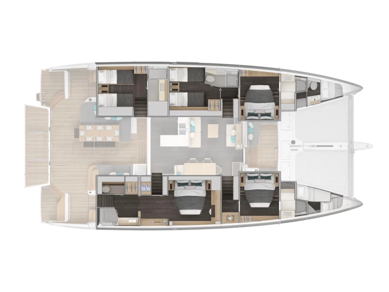 Catamaran rental in Cugnana Verde - Lagoon Lagoon 60