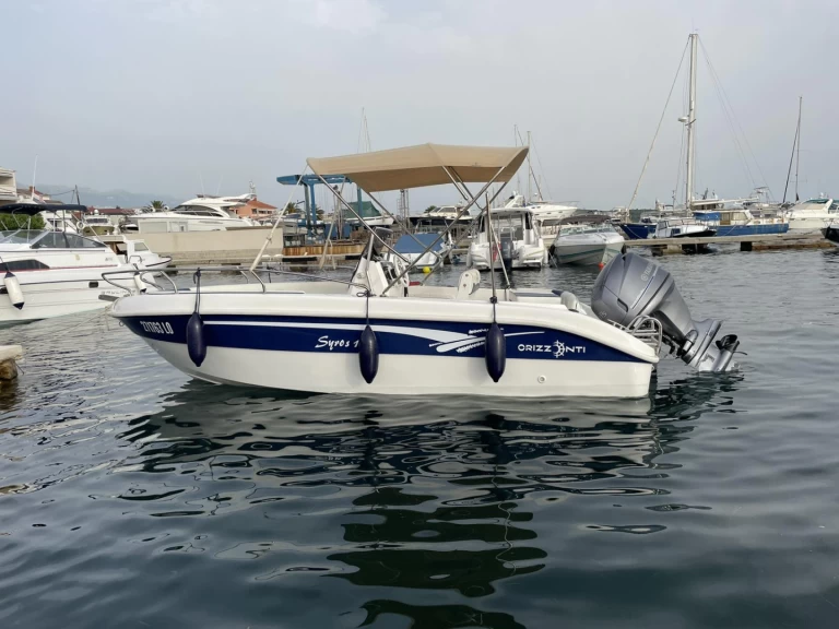 Motorboat rental in Barbat - Orizzonti Syros 190