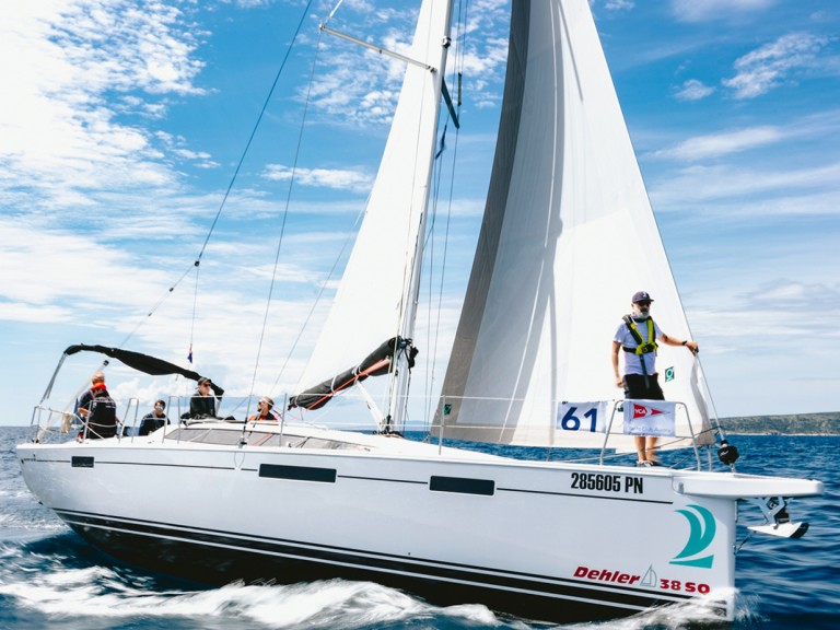 Bareboat Rental Sailboat Dehler with a boat licence