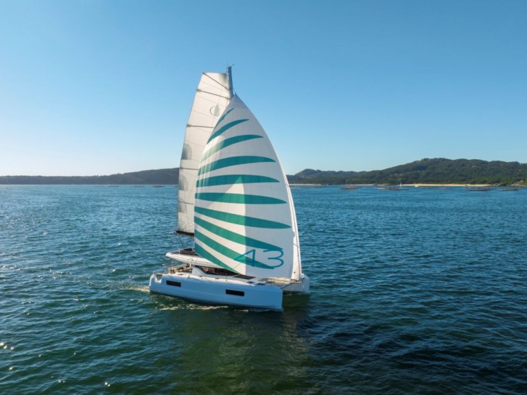 Bareboat Rental Catamaran Lagoon with a boat licence