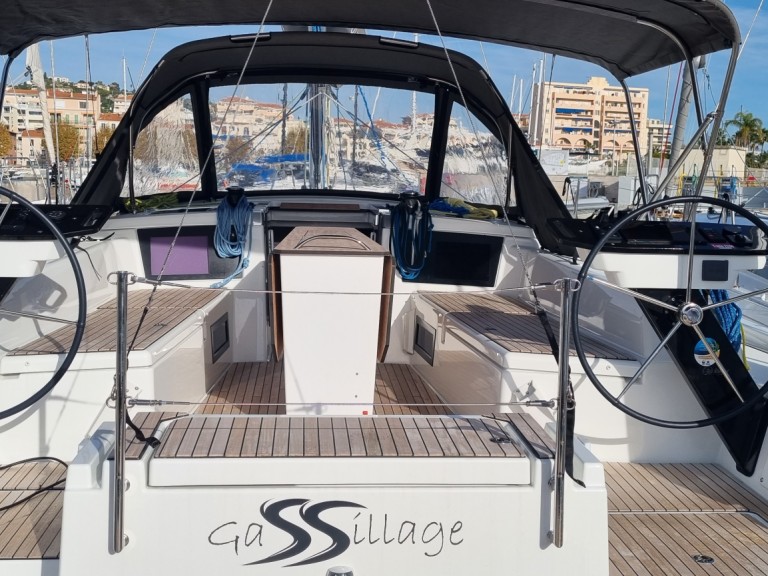 Dufour Dufour 41 charter bareboat or captained in  Golfe-Juan