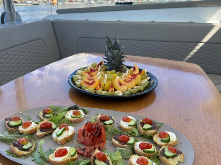 Catamaran for rent Ornos at the best price