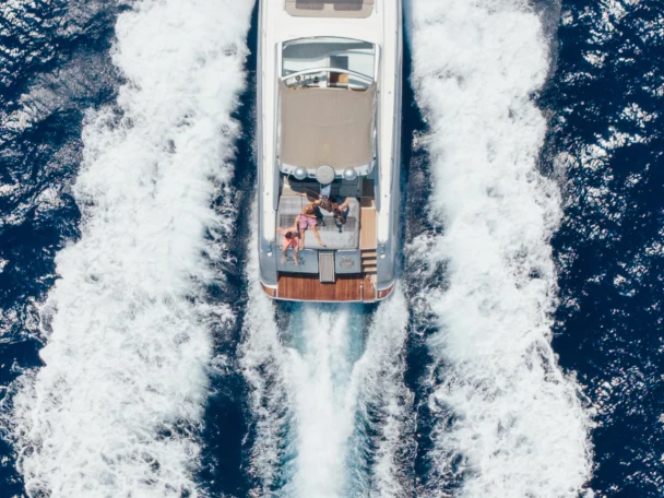 Motorboat rental in Ornos - Alphamarine 50ft