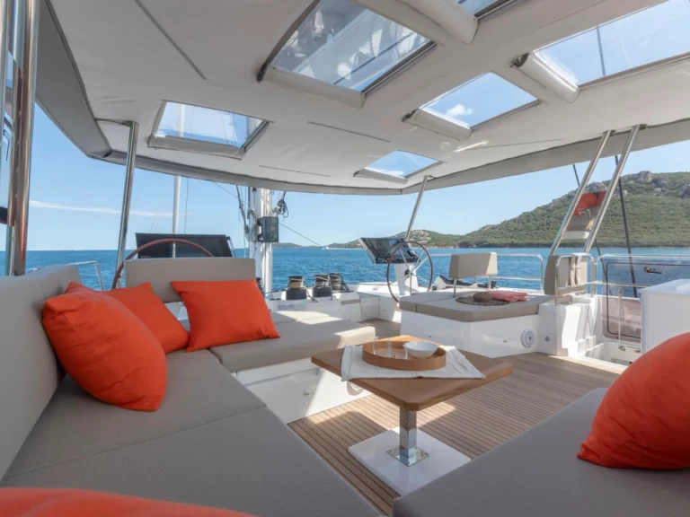 Bareboat Rental Catamaran Fountaine Pajot with a boat licence