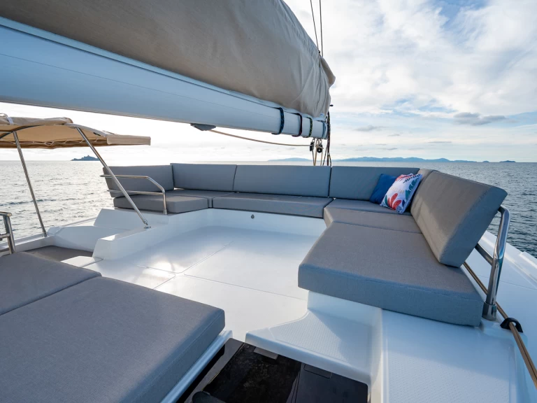 Catamaran rental with or without captain Fountaine Pajot Piombino