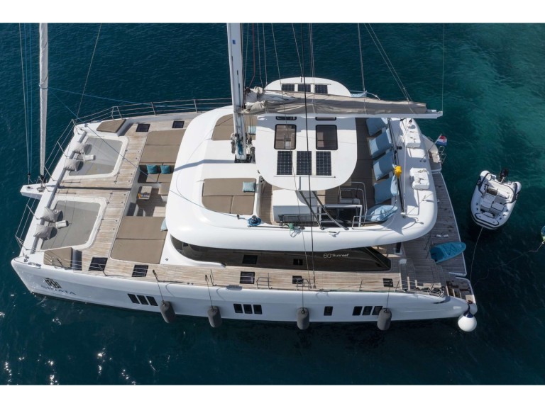 Yacht charter Dubrovnik cheap Sunreef 60