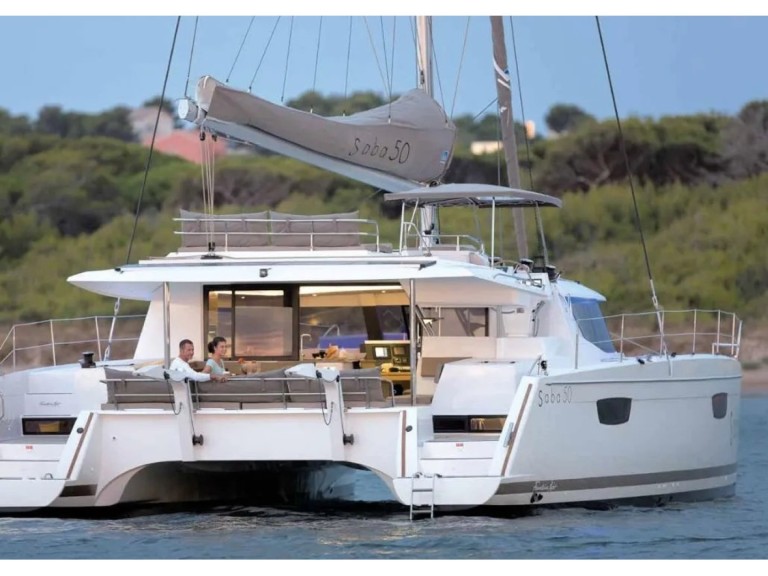 Bareboat Rental Catamaran Fountaine Pajot with a boat licence