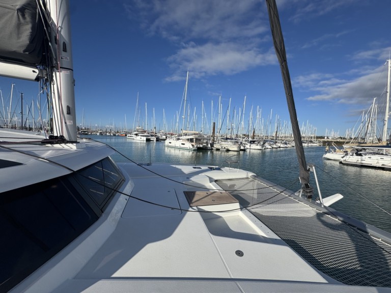 Fountaine Pajot Aura 51 charter bareboat or captained in  La Rochelle