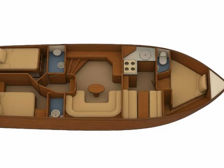 Yacht charter Waren (Müritz) cheap Aqua Yacht 1200