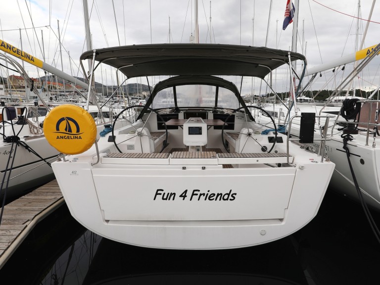 Bareboat Rental Sailboat Dufour with a boat licence