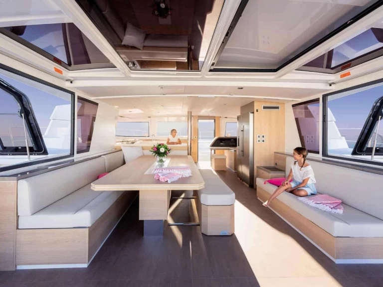 Bareboat Rental Luxury Yacht Catana with a boat licence