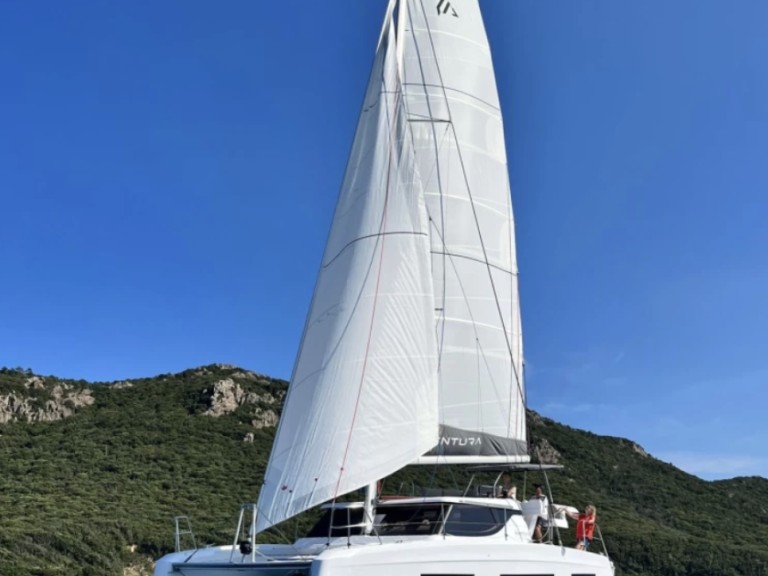 Bareboat Rental Catamaran Aventura with a boat licence