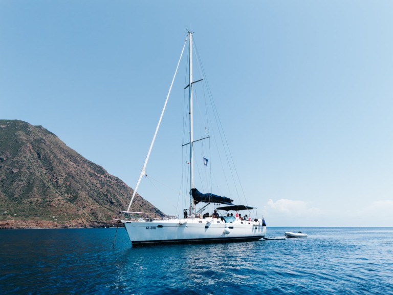 Bénéteau Beneteau 50 charter bareboat or captained in  Capo d'Orlando