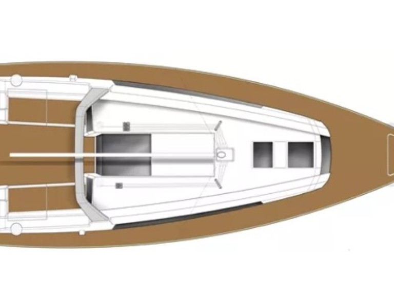 Bareboat Rental Sailboat Bénéteau with a boat licence