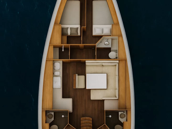 Sailboat rental in Heiligenhafen - Bavaria Cruiser 45