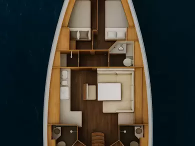 Sailboat rental in Heiligenhafen - Bavaria Cruiser 45