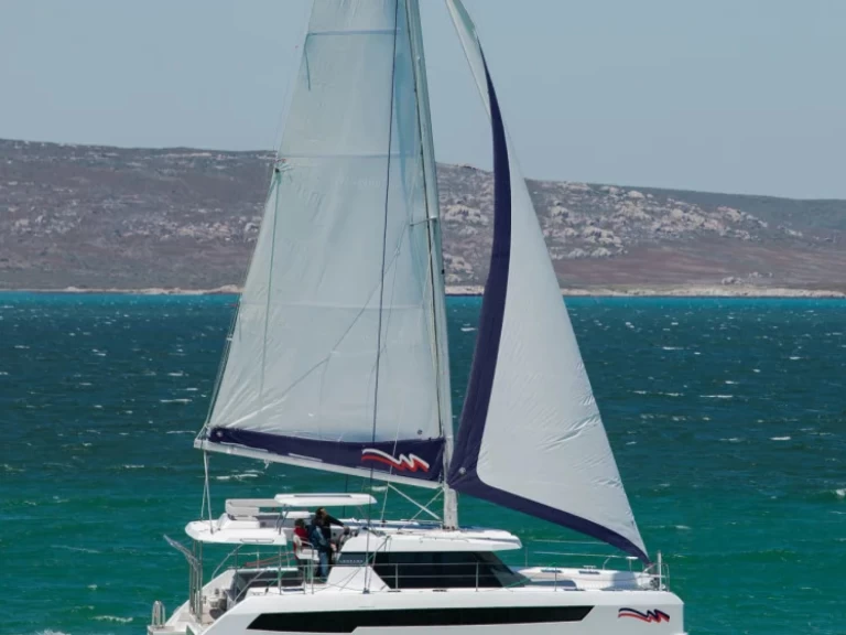 Bareboat Rental Catamaran Leopard with a boat licence