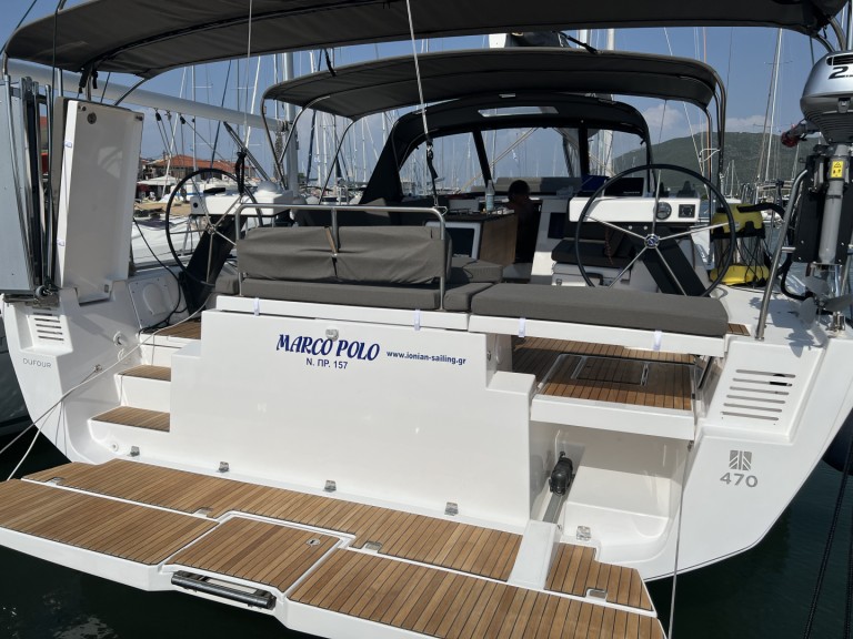 Sailboat rental with or without captain Dufour Lefkáda