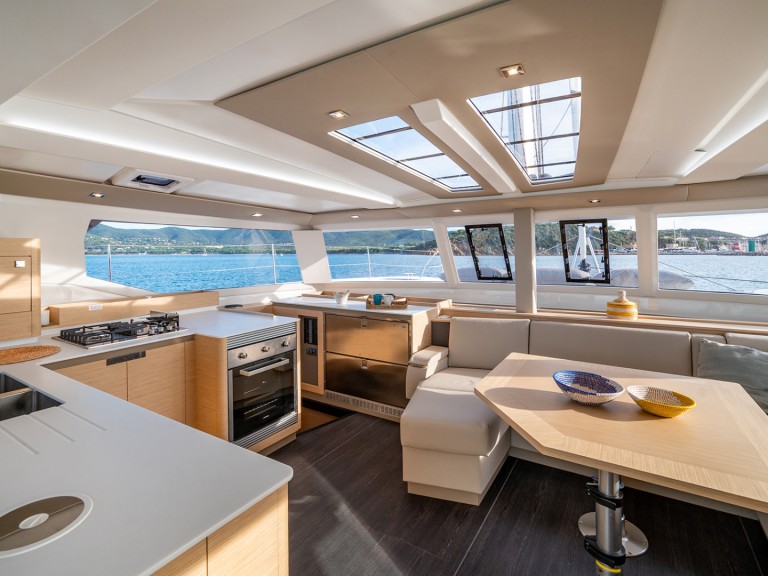 Catamaran rental with or without captain Fountaine Pajot Cannigione
