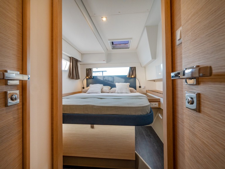 Fountaine Pajot Tanna 47 charter bareboat or captained in  Piombino