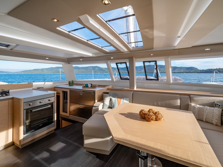 Bareboat Rental Catamaran Fountaine Pajot with a boat licence