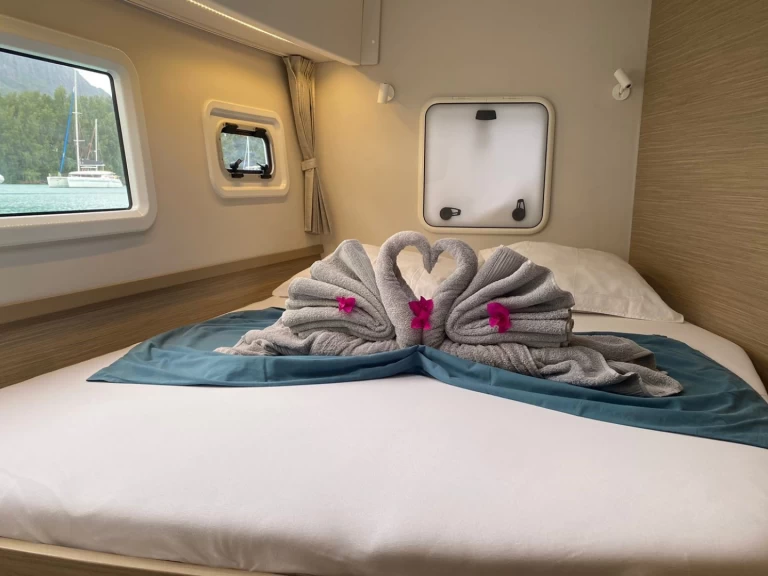 Bareboat Rental Catamaran Lagoon with a boat licence