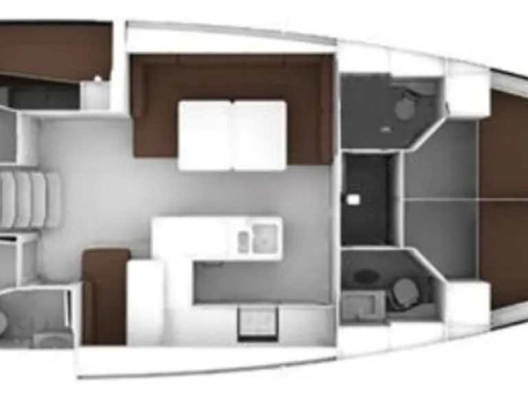 Bareboat Rental Sailboat Bavaria with a boat licence