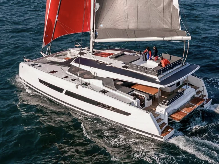 Fountaine Pajot Aura 51 in Porto-Vecchio on SamBoat